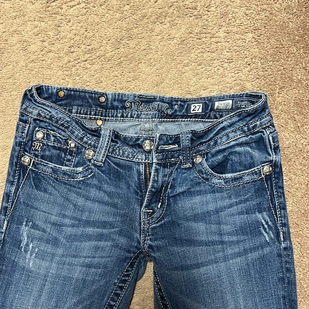 Miss Me Low Rise Boot Cut - Picture 1 of 5